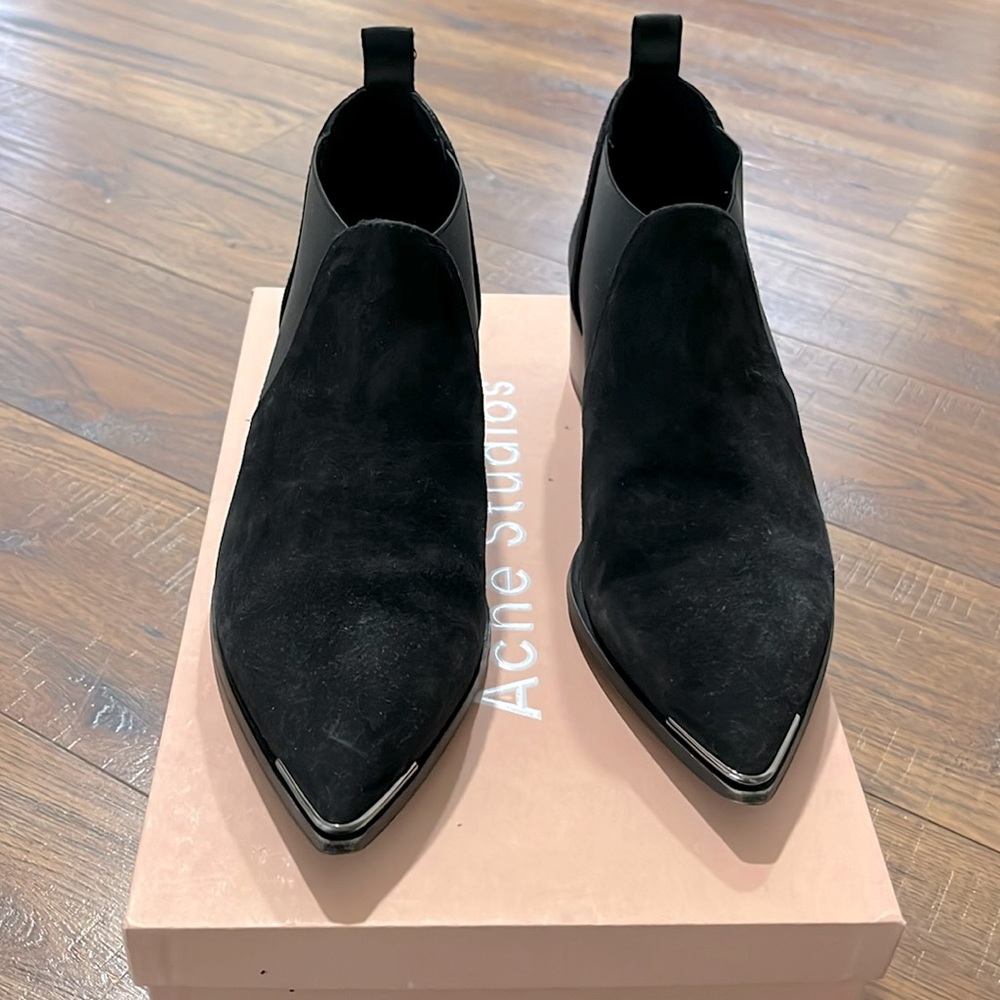 Acne Jenny Suede Bootie